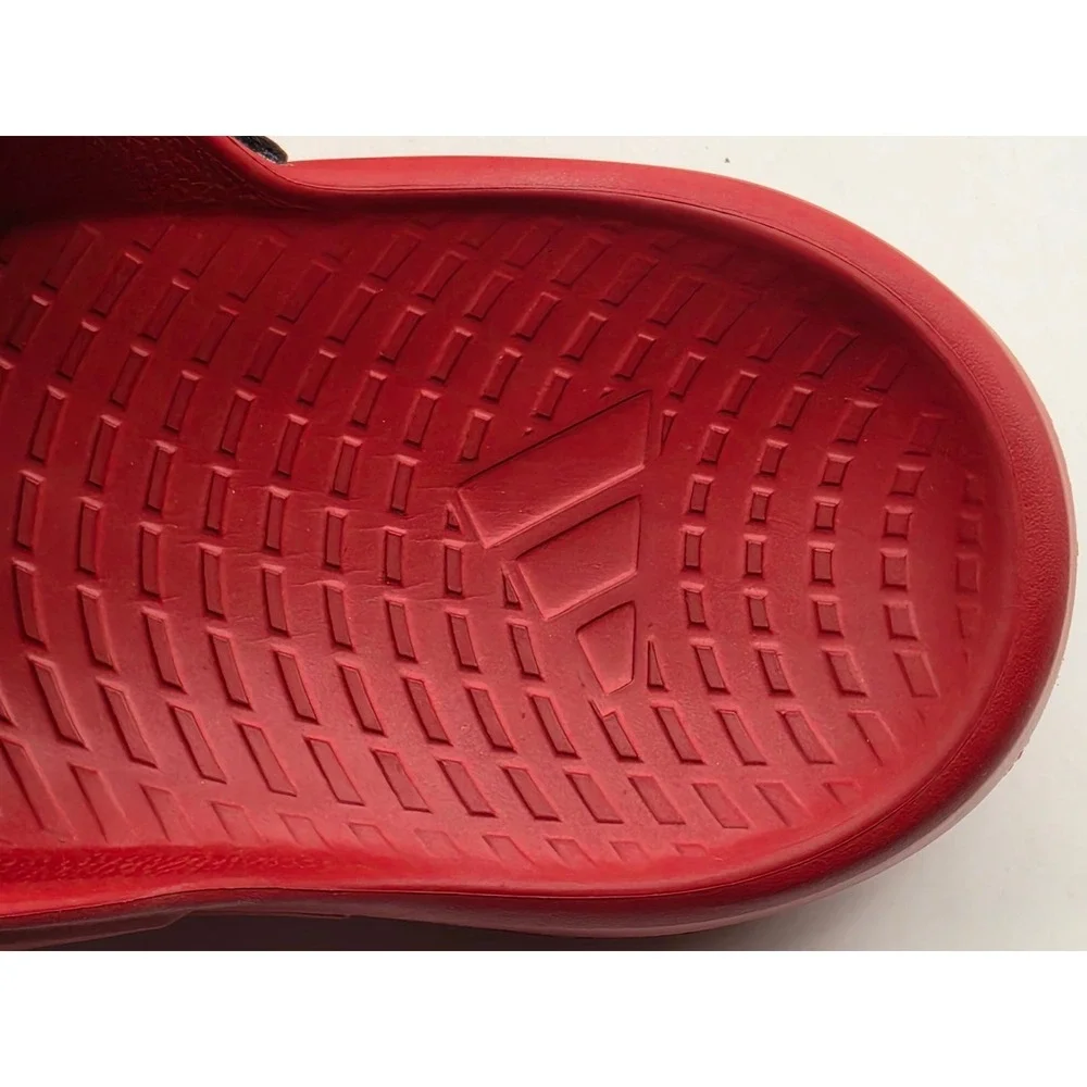 Adidas Lightblaze Slide NC State Wolfpack Men 11 Red Black Sandals Shoes IH7119